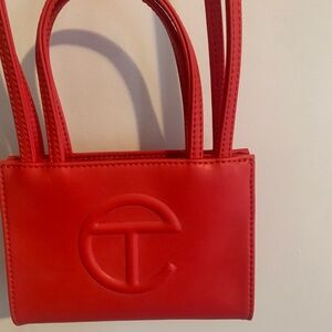 Telfar Red Crossbody Bag - never used